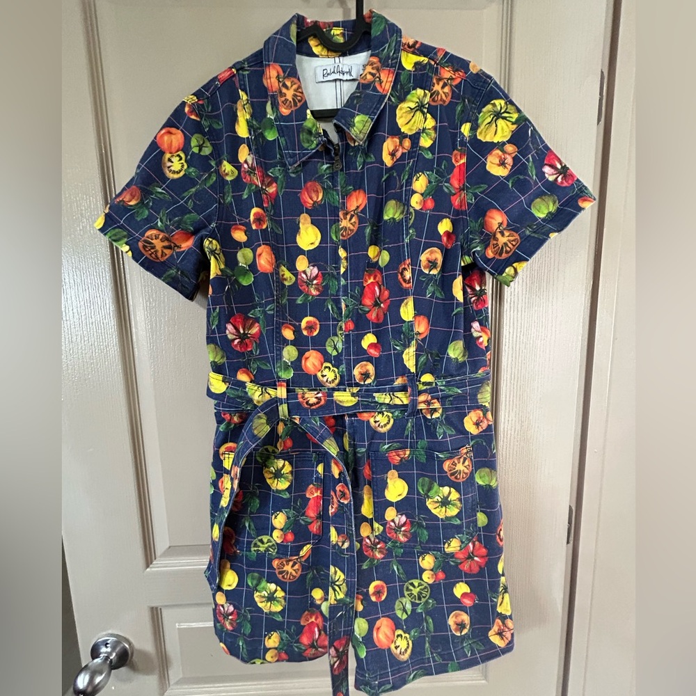 Rachel Antonoff Heirloom Tomato Romper